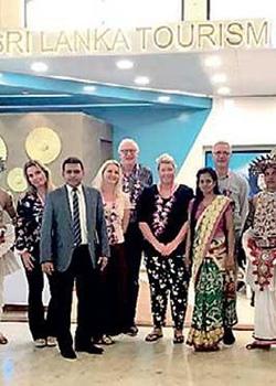 A high-profile delegation from Holland arrives in Sri Lanka for a familiarization visit